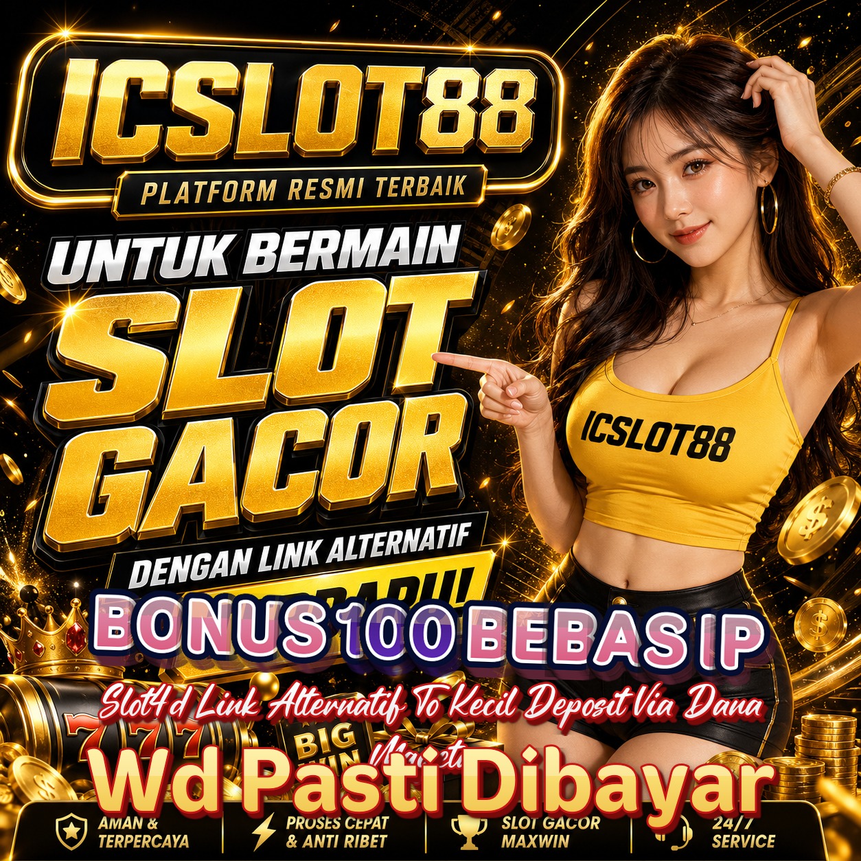 BONUS 100 BEBAS IP